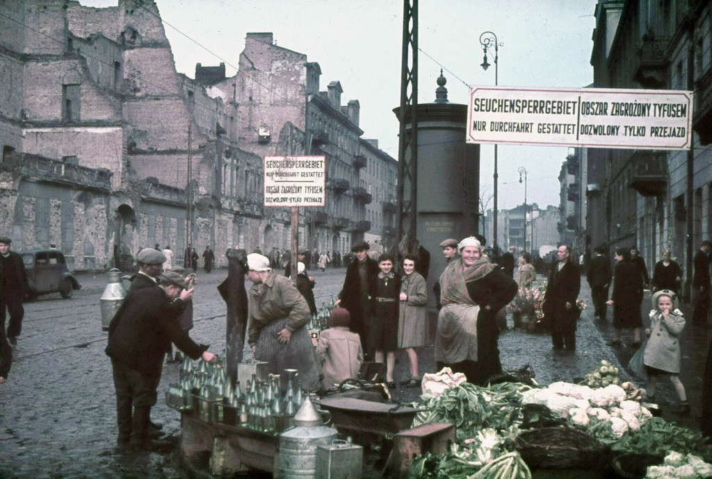 Ulica Lezno w czasie okupacji