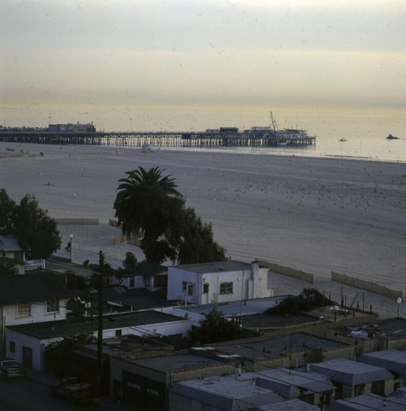 Santa Monica Pier and beach