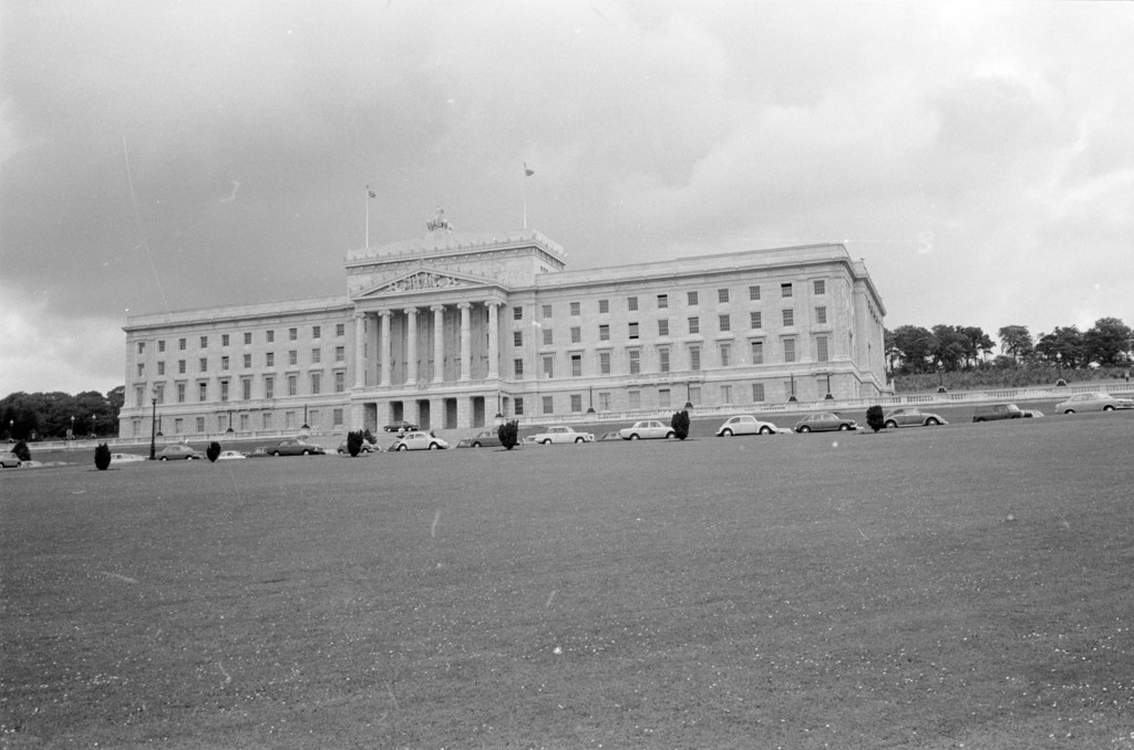 Belfast. Stormont, Parliament building of Northern Ireland