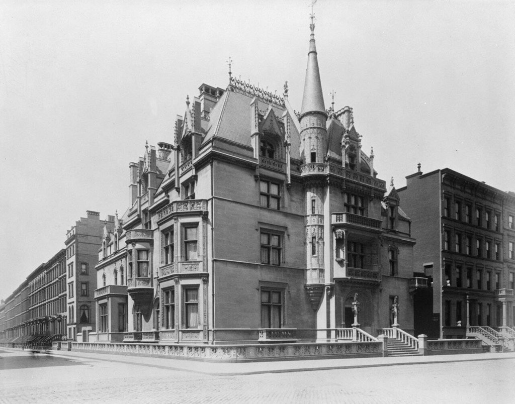 The Vanderbilt's Petit Chateau at 660 Fifth Avenue in Manhattan