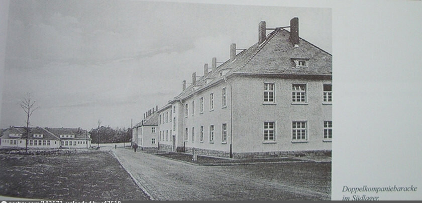 Gebäude in der Garnison Königsbrück