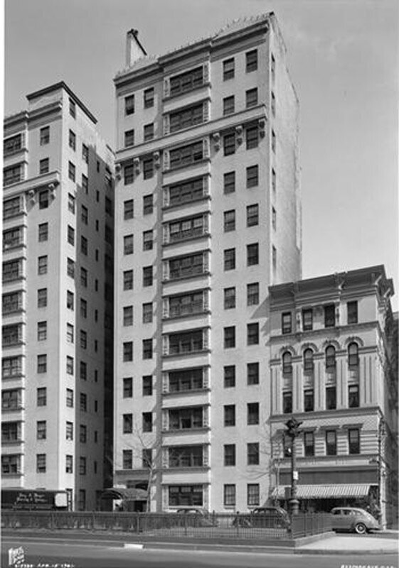 823 Park Avenue. Apartments, before remodeling, exterior.