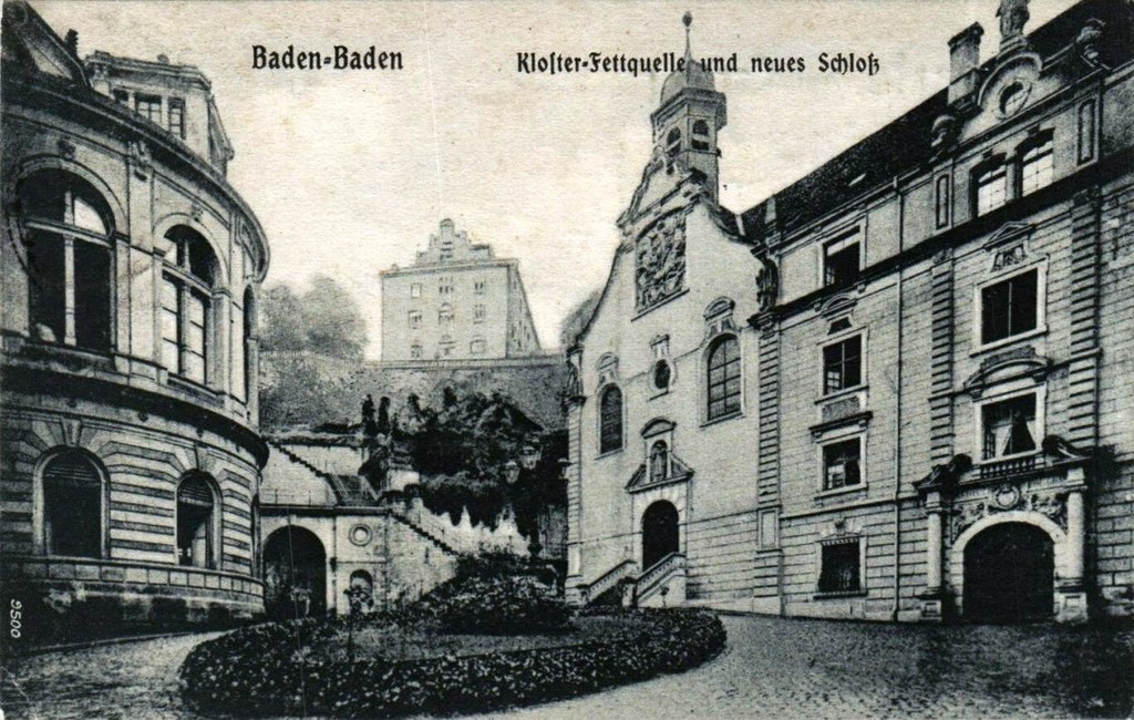 Neues Schloß & Klosterkirche vom Heiligen Grab