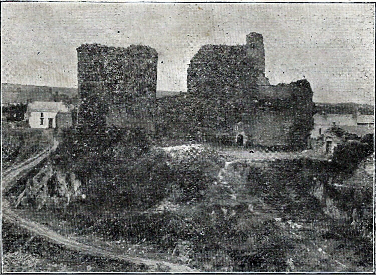 Cilgerran Castle on the Cover of Program sat