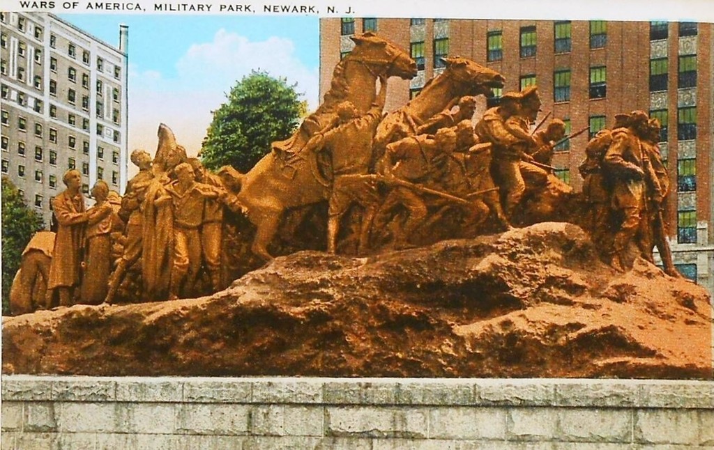 Newark. Monument 'Wars of America'