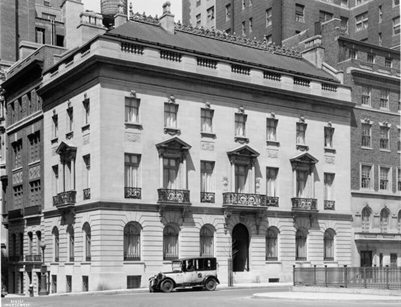 602 Park Avenue at the N.W. corner of 64th Street. Residence.