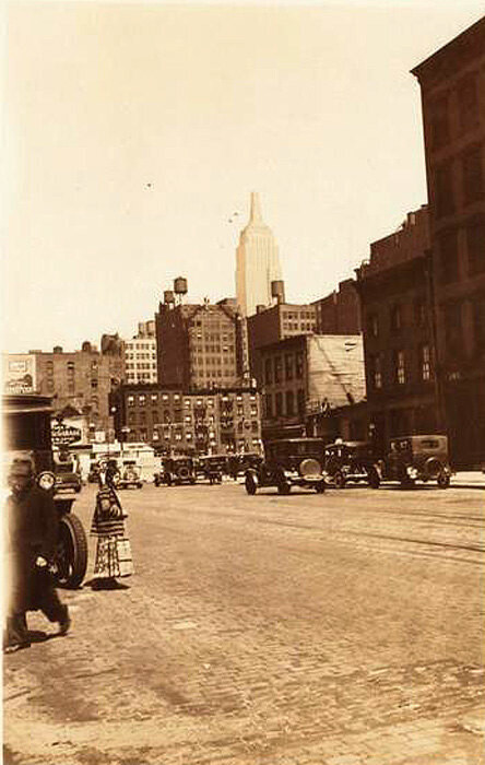 Seventh Avenue, east side, at 19th Street