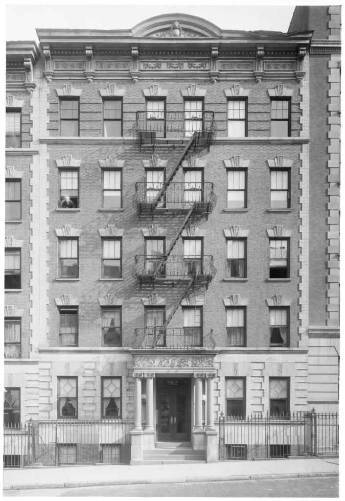 182 Claremont Avenue. Apartment house