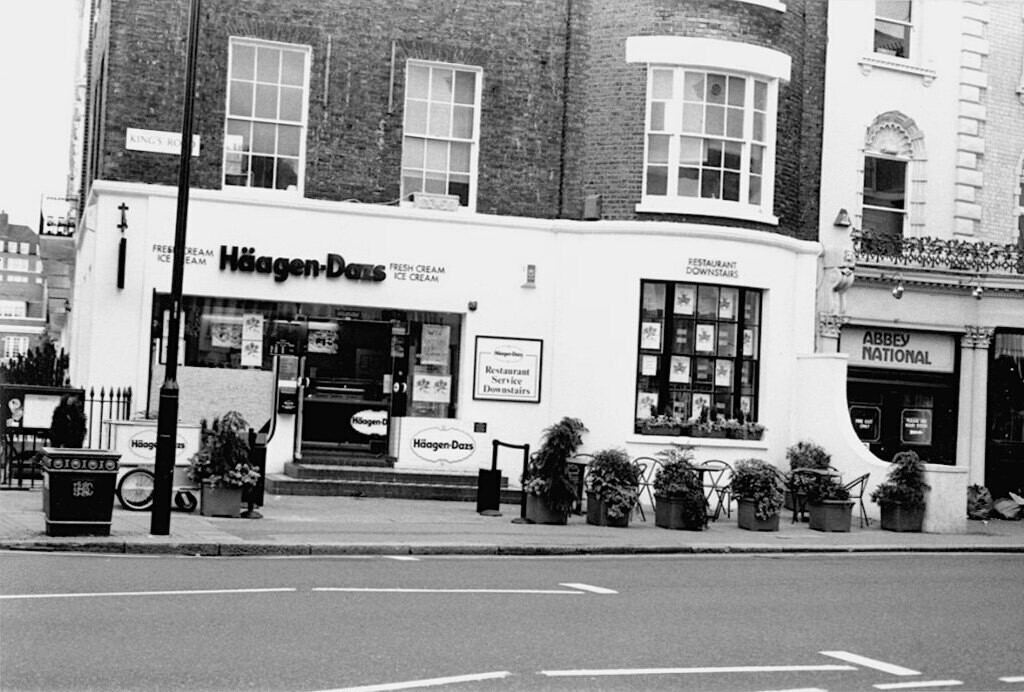 138 King’s Road - Mary Quant shop, a branch of Häagen-Dazs