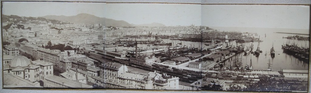 Panorama della Citta e del Porto