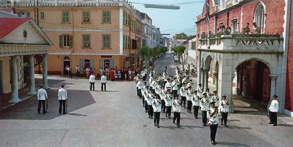 Changing of the guard at the Convent, Governor's residence
