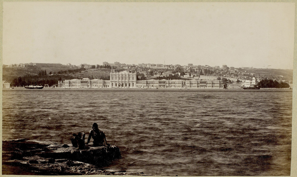 Konstantinopolis. Dolmabahçe sarayı