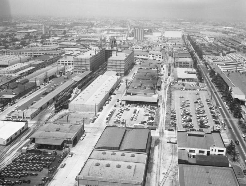 Central Manufacturing District, looking west