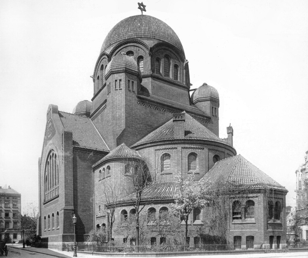 Ulica Stawna, synagoga
