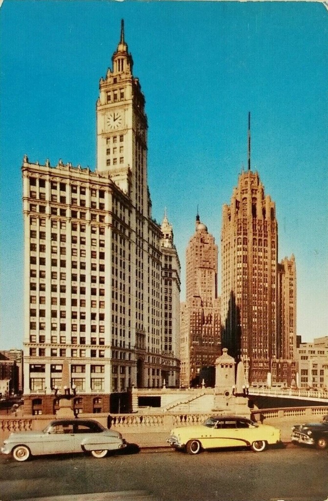 Wrigley Building, Sheraton Hotel, Tribune Tower