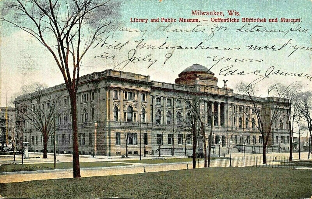 Milwaukee. Public Library & Museum