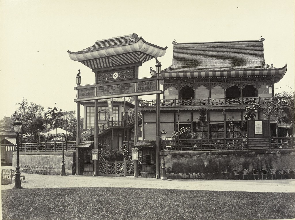 Exposition Universelle de 1867. Parc Orient: café chinois