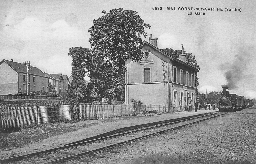 Gare à Malicorne-sur-Sarthe