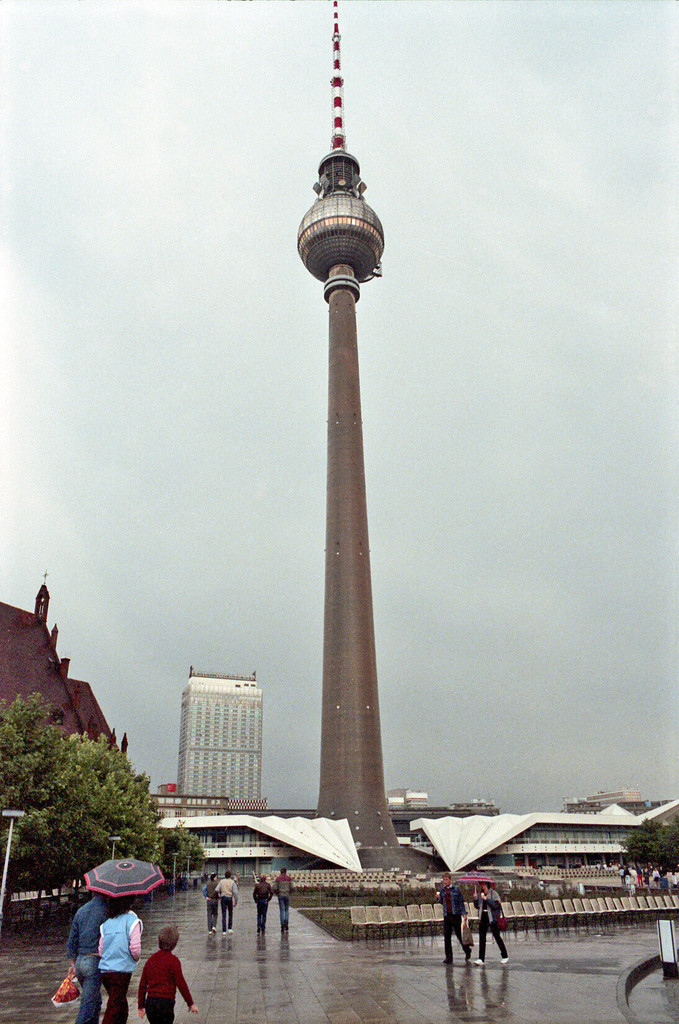 Berliner Fernsehturm. Ost-Berlin