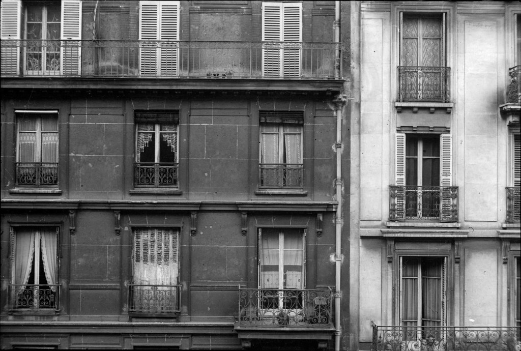 Rue Claude Bernard 68 et 66. Façades