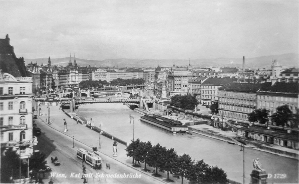 Franz Josef Kai mit Schwedenbrücke