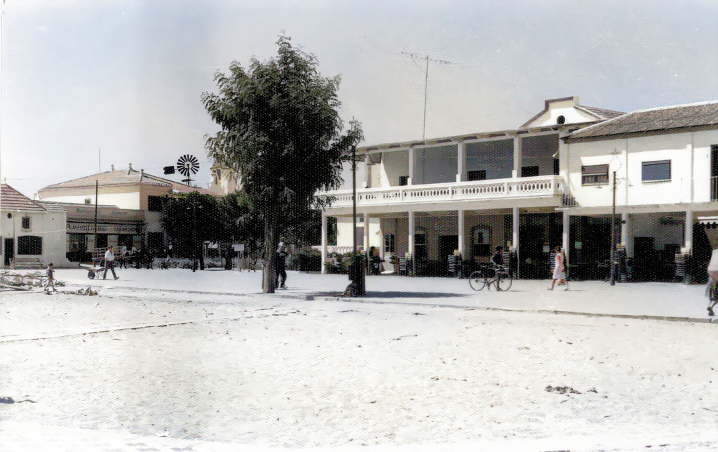 Plaza de Pérez Pastor. Julio 1966.