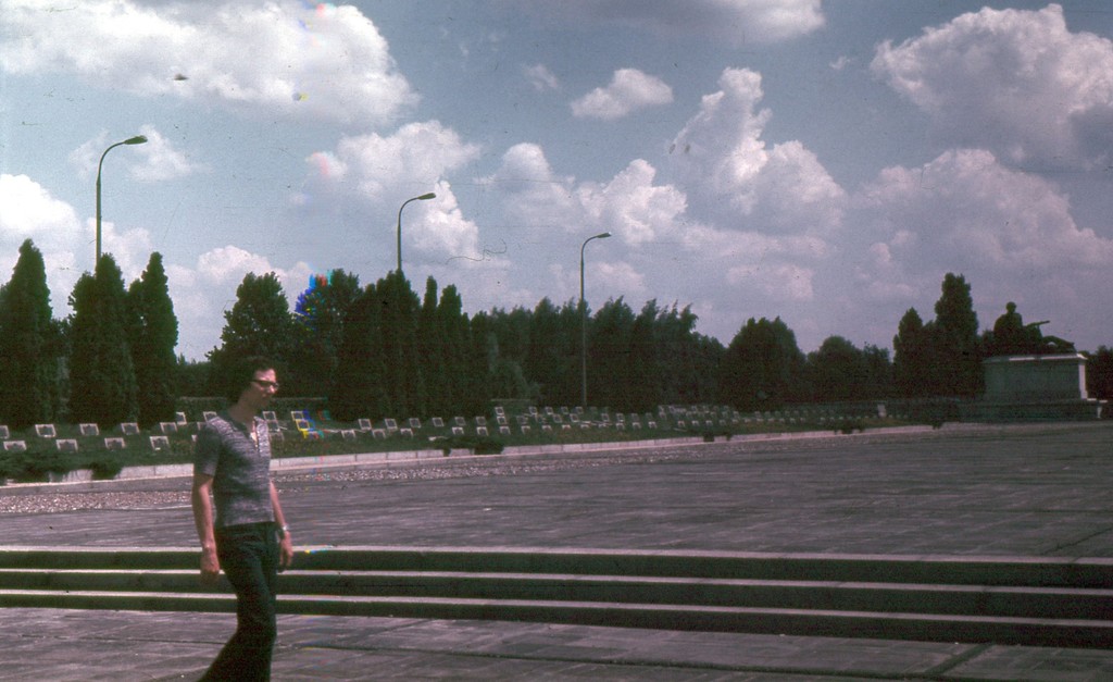 Cemetery mausoleum of Soviet soldiers