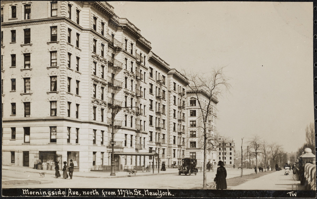 Morningside Avenue, north from 117th Street