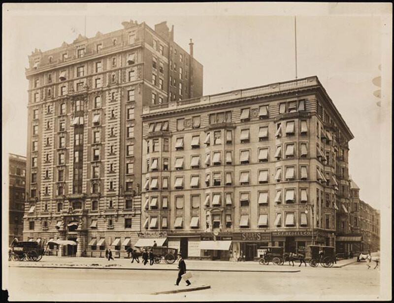 Hotel Regent and Sherman Square.