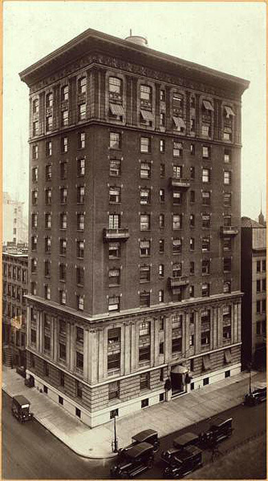 No. 515 Park Avenue, on S. E. corner Park Avenue and 60th Street, an apartment building erected