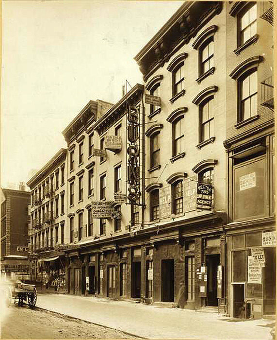 Burns' Restaurant, 783-785 Sixth Avenue, west side, between 44th and 45th Streets