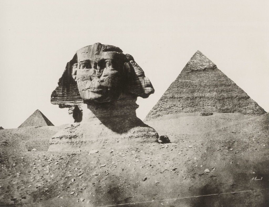 View of the Sphinx head