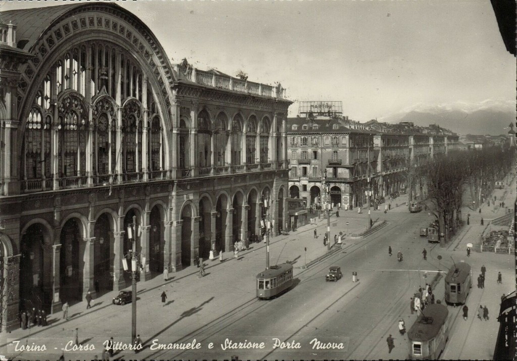 Corso Vittorio Emanuele e Stazione Porta Nuova