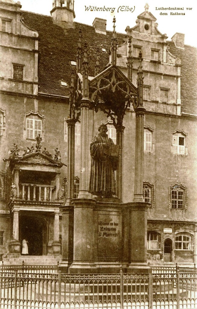 Wittenberg. Lutherdenkmal