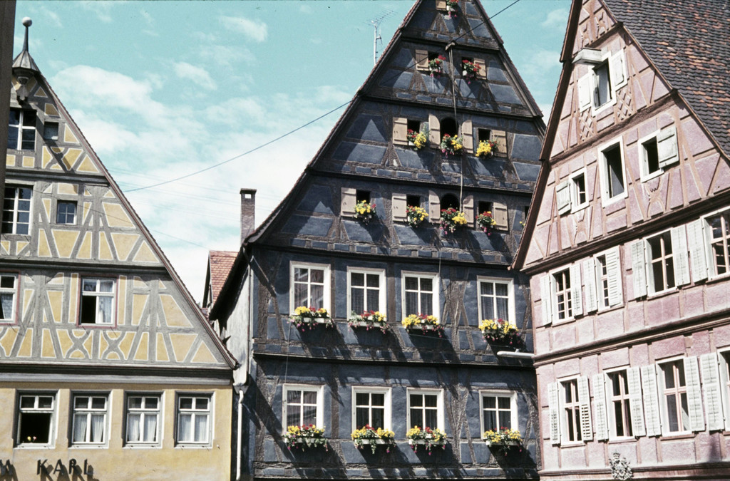 Nördlingen. Rathaus 13. Jahrhundert