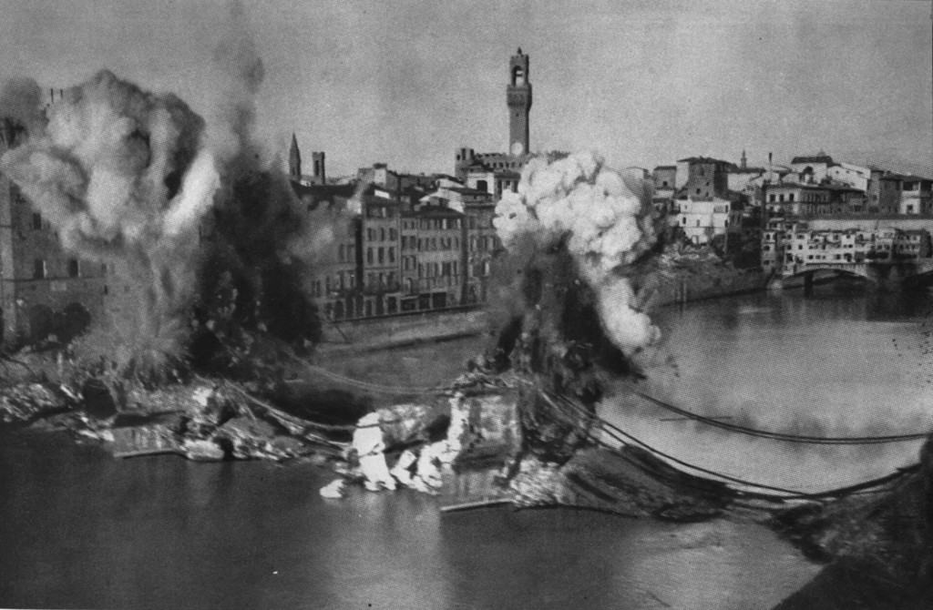 L'esplosione del ponte di Santa Trinita