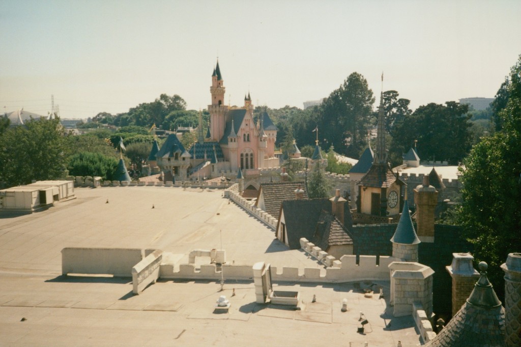 Sleeping Beauty Castle from the Air