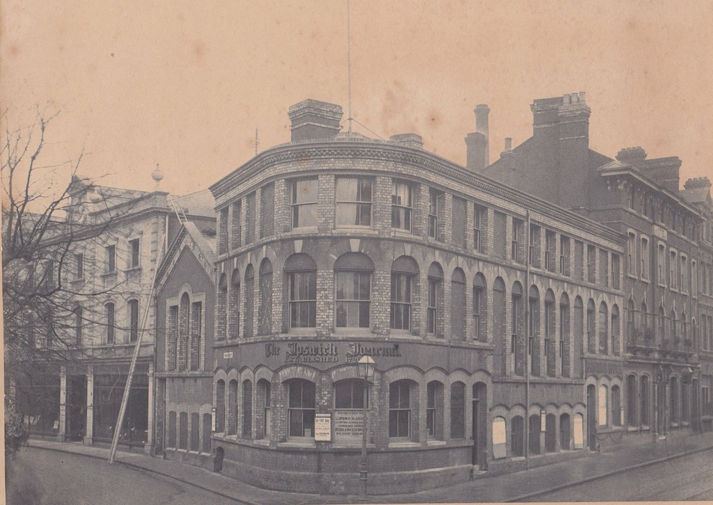 The Ipswich Journal newspaper office