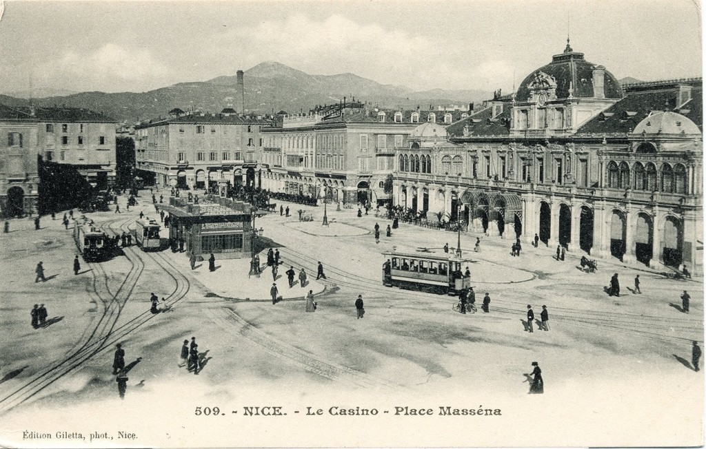 Le Casino. Place Masséna