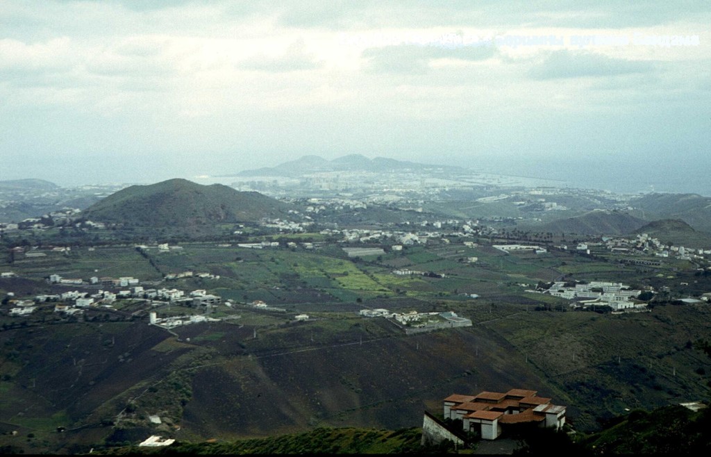 Isla de Gran Canaria. Mirador Pico de Bandama