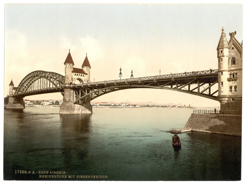 Rhine Bridge and Siebengebirge