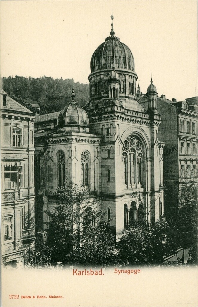 Karlsbad. Synagoge