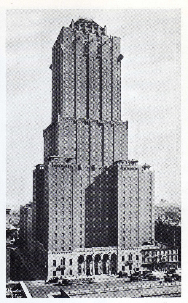 The Shelton Hotel. Lexington Avenue between East 48th to 49th Street NY