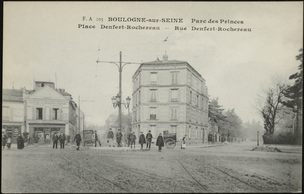 Parc des Princes - Place Denfert-Rochereau - Rue Denfert-Rochereau