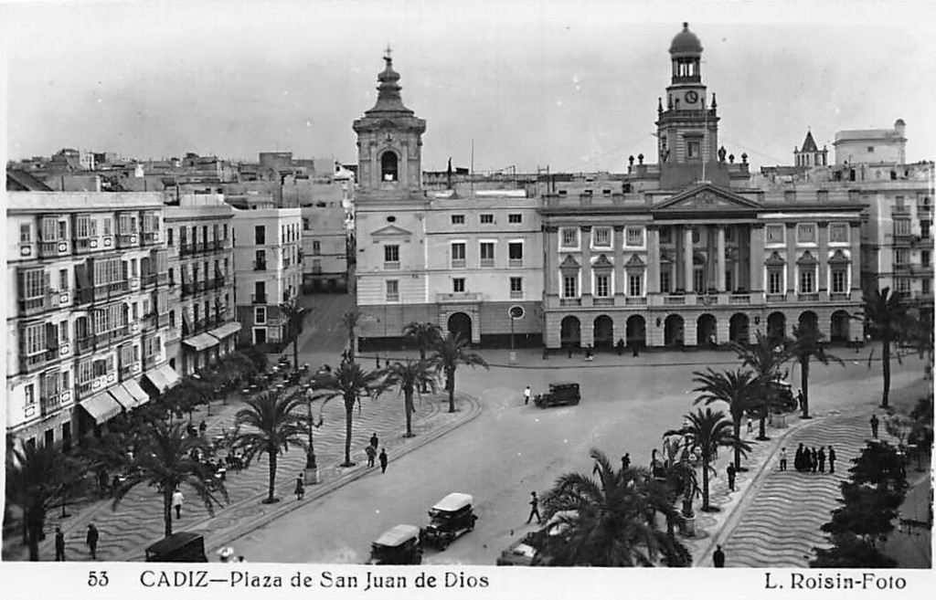 Cadiz. Plaza de San Juan de Dios