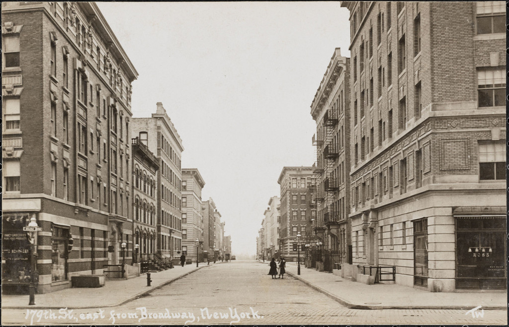 179th Street, east from Broadway