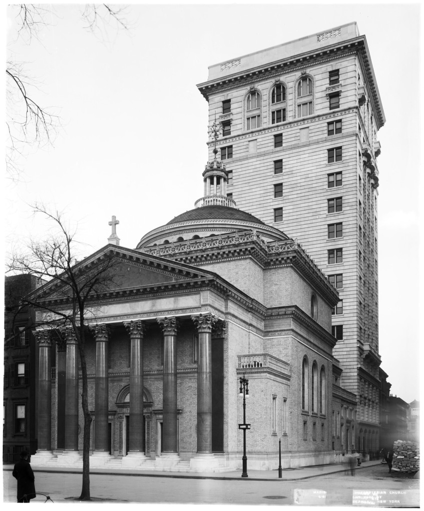 Madison Square Presbyterian Church & part of East 24th Street