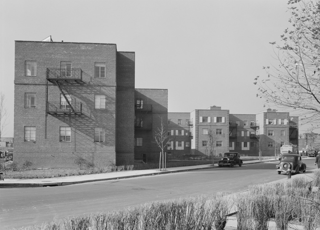 Wilson Avenue, just west of Boston Post Road. Wilson-Post Apartments