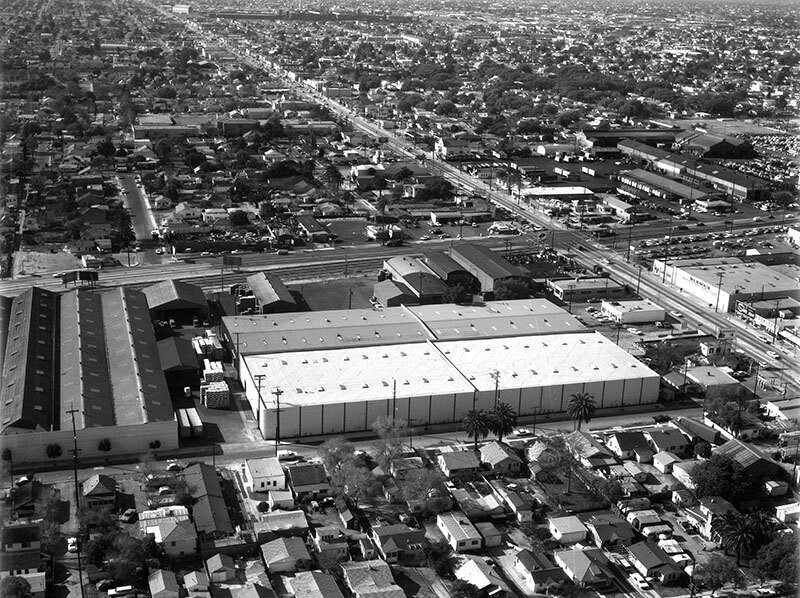 Latchford Glass Co., Huntington Park, looking west