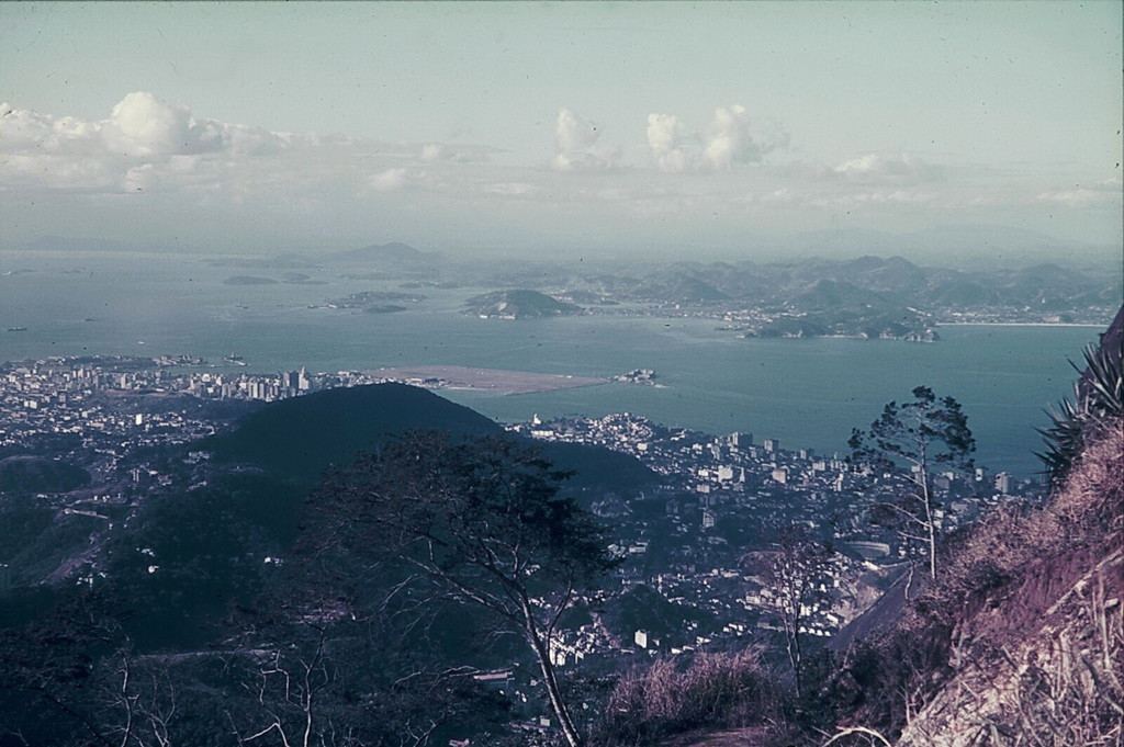 Rio de Janeiro. Vista sobre a cidade ea Baía de Guanabara